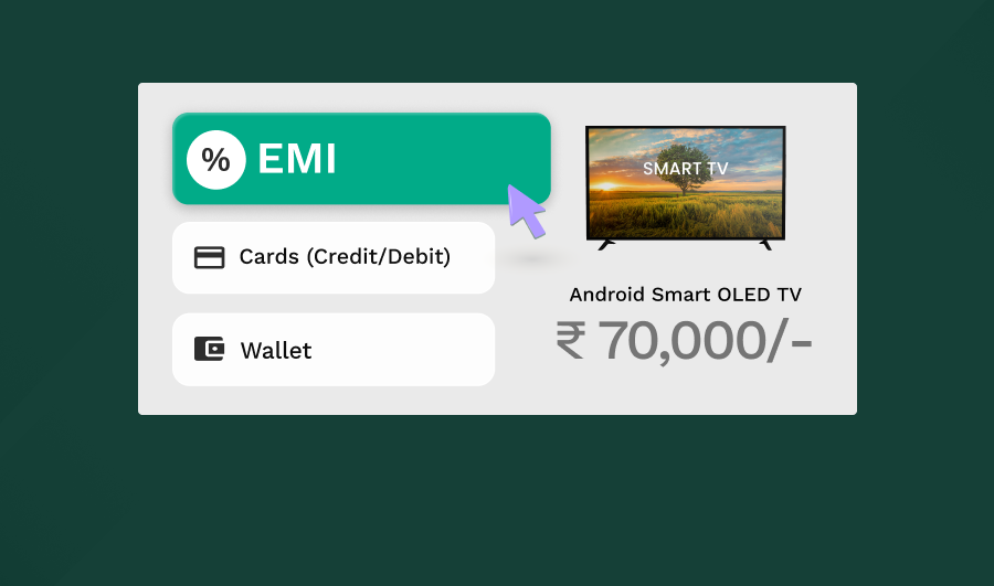 EMI payments in India